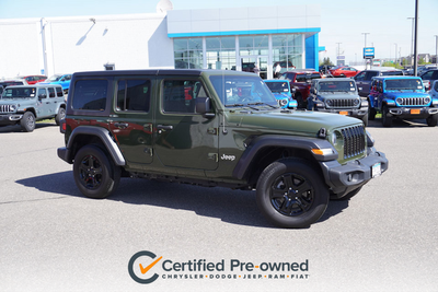 2021 Jeep Wrangler Unlimited Sport S Hard Top HTD Seat Pkg + Tow
