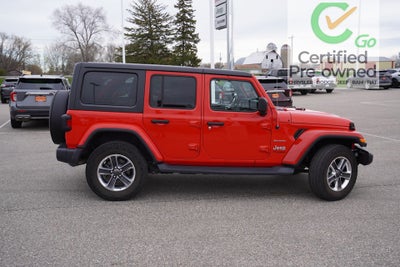 2018 Jeep Wrangler Unlimited Sahara Hard Top w/Cold Weather + Tow Group