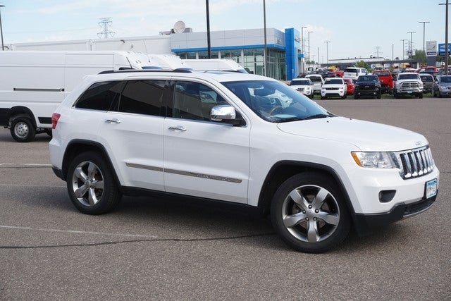 Used 2013 Jeep Grand Cherokee Overland with VIN 1C4RJFCG4DC607197 for sale in Lakeville, Minnesota