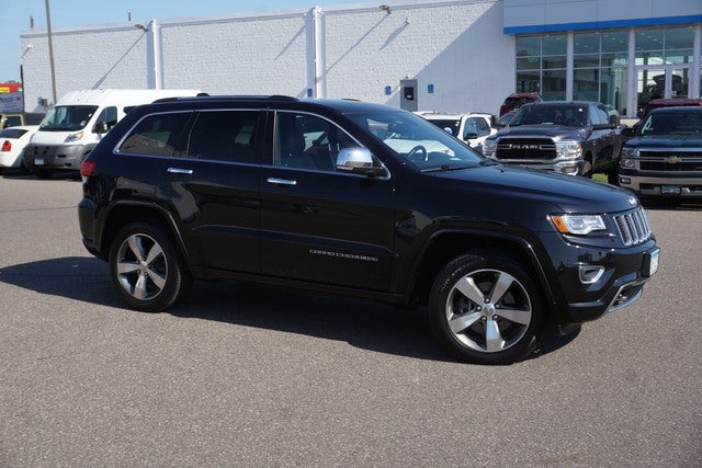 Used 2015 Jeep Grand Cherokee Overland with VIN 1C4RJFCT2FC230286 for sale in Lakeville, Minnesota