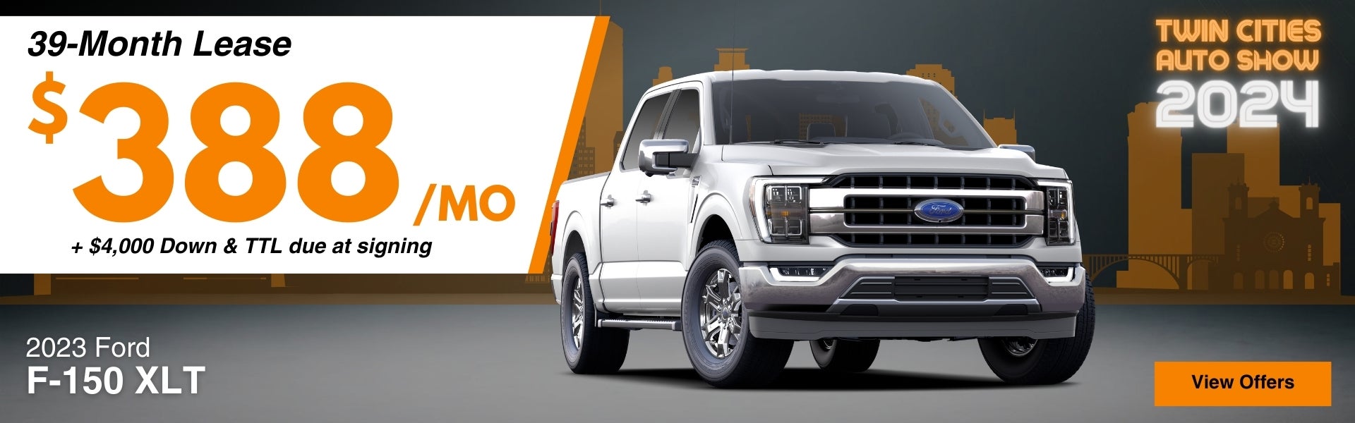 Ford F-150 Lease Offer